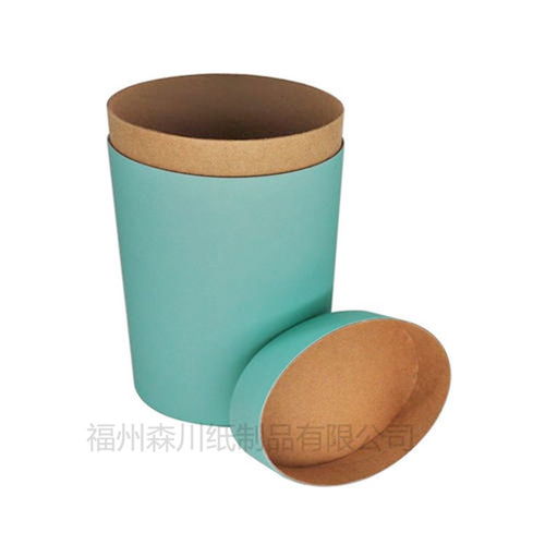 卷边纸罐厂家订制生产 优质卷边纸筒 福建纸桶